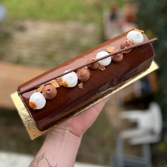 Pure Tentation - Bûche Chocolat 6 personnes